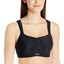 【中古】【輸入品・未使用】PANACHE(パナシェ) スポーツブラ/Sports Bra 大きいサイズに最強のスポーツブラ 32(ブラック) F