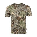 【中古】【輸入品・未使用】King's Camo コットン半袖ハンティングTシャツ L
