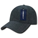 【中古】【輸入品・未使用】DECKY 117-BLK リラックスウォッシュドデニムキャップ ブラック