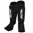 【中古】【輸入品・未使用】Eliteスポーツ保護用Kickboxing、MMA、タイ式Shin & Instep Guards