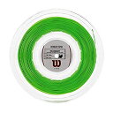 【中古】【輸入品・未使用】ウィルソン(Wilson) 2017 リボルブ スピン 200Mロール ポリエステル(17y3m)硬式テニスガット / 1.25mm ...