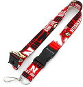 【中古】【輸入品・未使用】aminco NCAA ネブラスカコーンハスカーズ ダイナミックデザイン チームストラップ