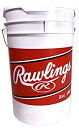 【中古】【輸入品・未使用】Rawlings Official League Competition Grade Youth Baseballs Bucket o...