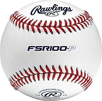 【中古】【輸入品・未使用】Rawlings FSR100 フラットシーム カレッジゲーム/練習用野球ボール 12個入り