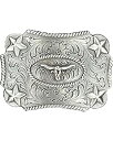 【中古】【輸入品・未使用】M F Western製品Boys Kids Longhornバックルシルバー
