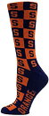 【中古】【輸入品・未使用】NCAA Syracuse Orange checkerboardドレスソックス