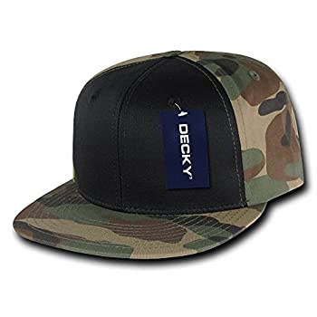 楽天アトリエ絵利奈【中古】【輸入品・未使用】Decky迷彩コットンスナップバック、ウッドランド/ブラック/ウッドランド