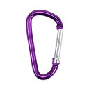 【中古】【輸入品・未使用】PARACORD PLANET 40 mm Durable Aluminum Mini Carabiner Clip Keychain...