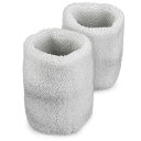 【中古】【輸入品・未使用】パックの2コットンテリー布手首Sweatbands、no-sweatグリップforフィットネス、練習、バスケットボールbyクラウンスポ...