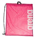 【中古】【輸入品・未使用】Arena Team Mesh Drawstring Swim Bag Pink