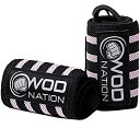 【中古】【輸入品・未使用】WOD Nation リストラップ ウエイトリフティング ? ウェイトリフティングリストラップ メンズ&レディース (12インチ、18インチ、24インチ) + キャ