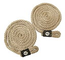 【中古】【輸入品・未使用】Taylor Made Products フェンダーロープ 編組ライン ループ付き 長さ6フィート 直径3/8インチ 2パック 3/8...