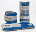 【中古】【輸入品 未使用】TheraBand Comfort Fit Ankle Wrist Cuff Wrap Walking Weights Set Adjustable Wrist Weights and Ankle Weights for Home Workout Blue 2.5