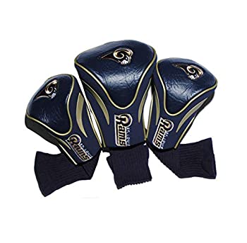 šۡ͢ʡ̤ѡTeam Golf 32594 State Louis Rams 3 Pack Contour Fit Headcover