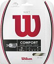【中古】【輸入品・未使用】Wilson(ウイルソン) テニス ストリング NXT 16 (1.30mm) WRZ942700 マルチ・フィラメント ガット 単張...