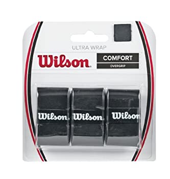 【中古】【輸入品・未使用】Wilson Ultra Wrap Tennis Overgrip (3-Pack) Black