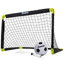【中古】【輸入品・未使用】Franklin Sports 子供用ミニサッカーゴールセット 裏庭/屋内用ミニネットとボールセット ポンプ付き ポータブル折りたたみ...
