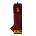 【中古】【輸入品・未使用】Arizona State Sun Devils刺繍タオルチームゴルフから