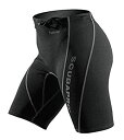 【中古】【輸入品・未使用】Scubaproハイブリッドショーツ1?mmレディース???ブラック???2?x l