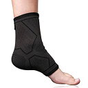 【中古】【輸入品・未使用】Fit Active Ankle Brace サポートソックス 男女兼用 | 圧縮スリーブ 痛み緩和 足底筋膜炎 アキレス腱サポート 捻挫