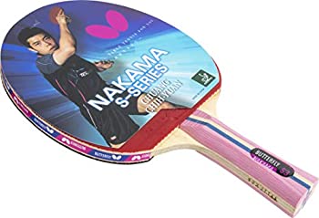 【中古】【輸入品 未使用】バタフライNakama s3-carbon blade-flextra 1.9 Rubbersテーブルテニスラケット