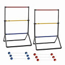 【中古】【輸入品・未使用】Franklin Sports ラダーボールセット - ゴルフトスセット 2つのラダーボールターゲット 重みのあるベースと6つのボーラ...