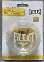【中古】【輸入品・未使用】Everlast クリアダブルマウスガード ケース付き サッカー、ラクロス、ボクシングを含むファイトスポーツ用