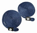 【中古】【輸入品・未使用】Taylor Made Products フェンダーロープ 編組ライン ループ付き 長さ6フィート 直径3/8インチ 2パック 3/8...