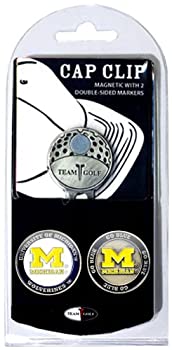 【中古】【輸入品・未使用】Team Golf 22247 Michigan Wolverines Golf Ball Marker Hat Clip