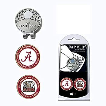 楽天アトリエ絵利奈【中古】【輸入品・未使用】Team Golf 20147 Alabama Crimson Tide Golf Ball Marker Hat Clip