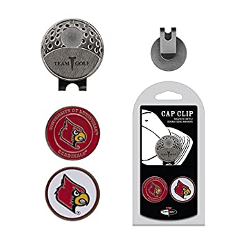 yÁzyAiEgpzTeam Golf 24247 University of Louisville Golf Ball Marker Hat Clip