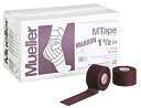 【中古】【輸入品・未使用】Mueller(ミューラー) Mテープ チームカラー 38mm マルーン Mtape Team Color Maroon [32個入り...