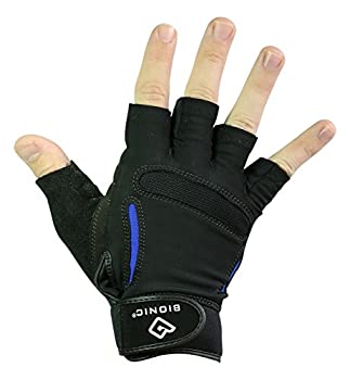 【中古】【輸入品・未使用】Bionic手袋???The合成ReliefGrip (SRG) Fitness Gloves W/特許取得済みAnatomicalリリーフパッドシステム(ペア) M