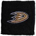【中古】【輸入品・未使用】(Anaheim Ducks) - Franklin Sports NHL 6.4cm Embroidered Wristbands