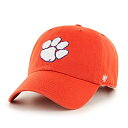 【中古】【輸入品・未使用】NCAA '47?クリーンナップ 調整可能キャップ フリーサイズ One Size オレンジ