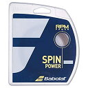 【中古】【輸入品・未使用】バボラ (Babolat) テニス用ストリング ガット RPM POWER (RPMパワー) エレクトリックブラウン 長さ12m ゲー...