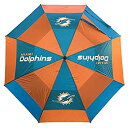 【ポイントアップ中！】【中古】【輸入品・未使用未開封】Team Golf 31569 Miami Dolphins 62 in. Double Canopy Umbrella その1