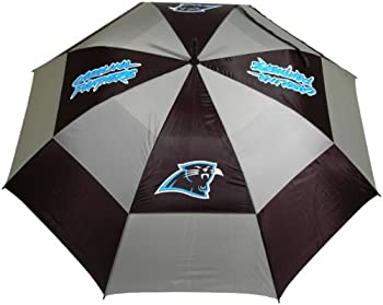 yÁzyAiEgpzTeam Golf 30469 Carolina Panthers 62 in. Double Canopy Umbrella