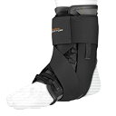 【中古】【輸入品・未使用】SHOCK DOCTOR ウルトララップレースアンクルサポート ブラックM 足首 サポーター 851BM