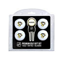 【中古】【輸入品・未使用】チームゴルフ15206ピッツバーグペンギンズ4ボール - ディボットツールギフトセット