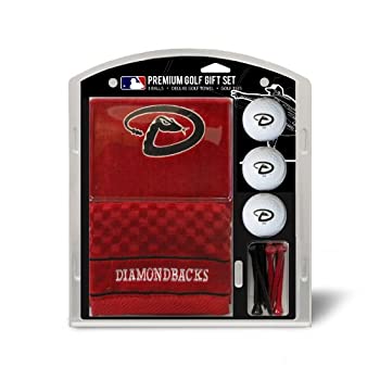 【中古】【輸入品・未使用】Team Golf MLB アリゾナダイヤモンドバック 刺繍入りタオルギフトセット