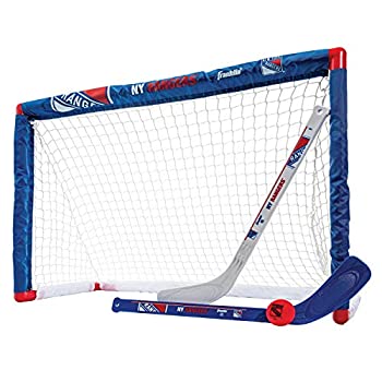 【中古】【輸入品・未使用】Franklin Sports NHLチーム公式ニーホッケーセット?ミニホッケースティック2本&フォーム材製ミニホッケーボール1個付き One Size