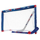 【中古】【輸入品・未使用】Franklin Sports NHLチーム公式ニーホッケーセット?ミニホッケースティック2本&フォーム材製ミニホッケーボール1個付き...
