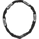 【中古】【輸入品・未使用】Abus Unisex 4804c/75 Steel-o-chain Black