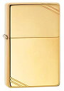 【中古】【輸入品・未使用】ZIPPO(ジッポー) ライター 1937 ポリッシュブラス 270 金 約h5.5×w3.8×d1.2cm