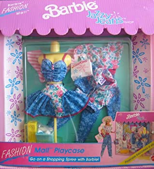 【中古】【輸入品・未使用】Barbie Fashion Mall Jazzy Jeans Shop Playcase Set