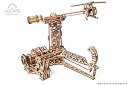 【中古】【輸入品・未使用】UGEARS 3Dパズル 大人用 飛行士 機械モデル 木製パズル 頭の体操 組み立て クラフトキット 大人用 DIYパズル 学習おもち...