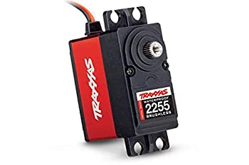 【中古】【輸入品・未使用】Traxxas 2255 防水 メタルギア アルミニウム サーボ デジタル 高トルク 400 ブラシレス レッド