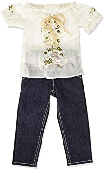 【中古】【輸入品・未使用】Summer Jeans and Blouse for 18 inch Slim Carpatina or Stardust Classics dolls
