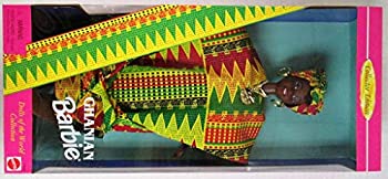 【中古】【輸入品・未使用】Barbie Collector Edition Dolls Of The World Ghanian By Mattel in 1996 - The box is in Poor condition
